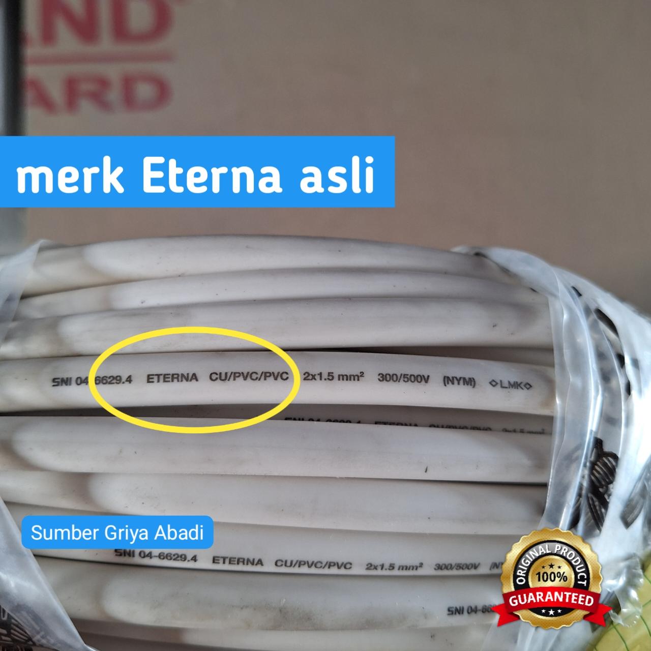 Kabel Listrik NYM Eterna 2×1,5 2x2,5 3x1,5 3x2,5 preview 3