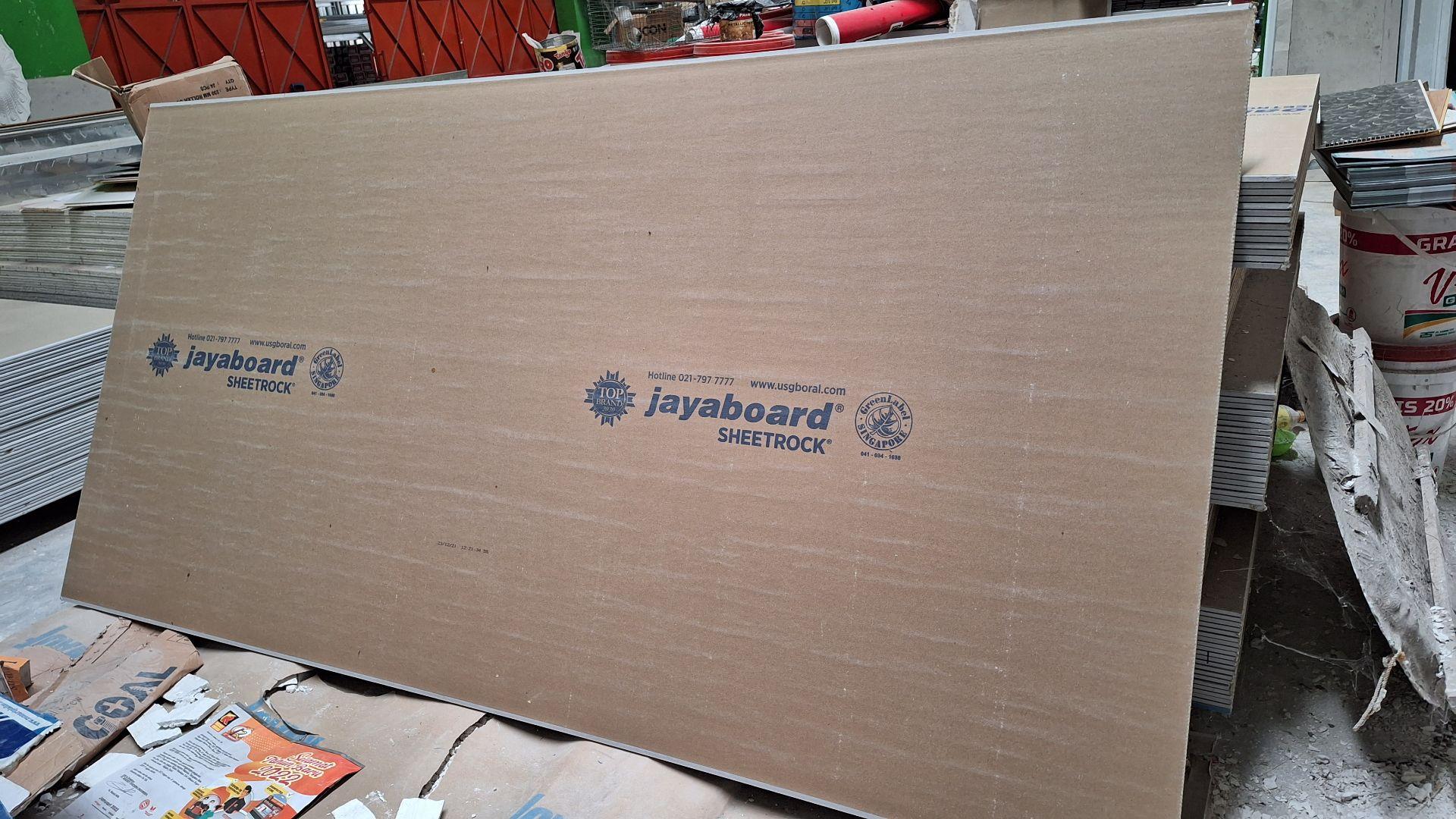 Papan gypsum jayaboard sheetrock 9mm