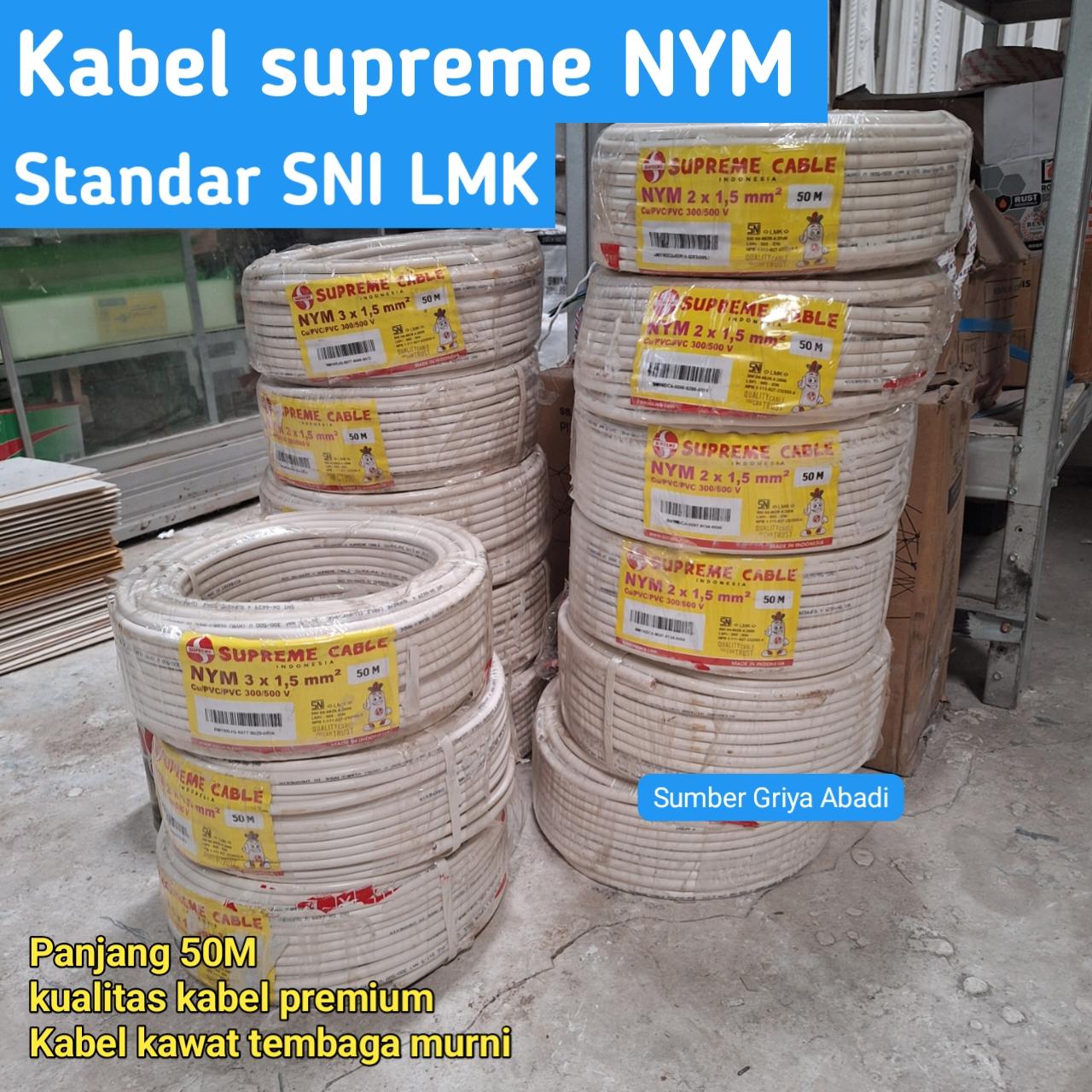 Kabel Supreme NYM 2X1,5mm 3x1,5mm 2x2.5mm SNI LMK preview 3