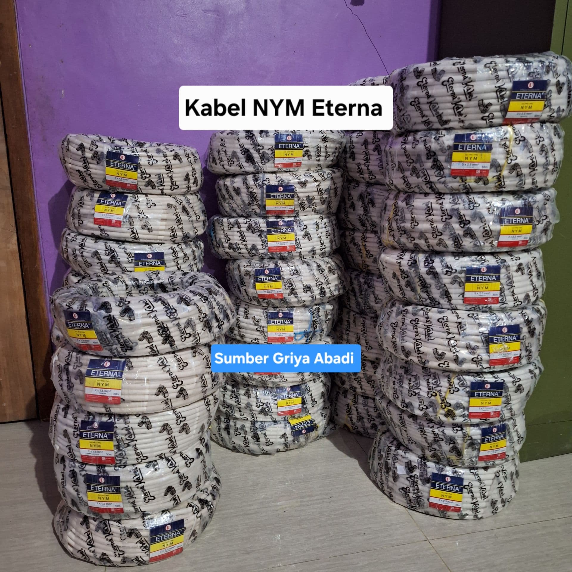 Distributor Kabel Eterna Terlengkap di Boyolali